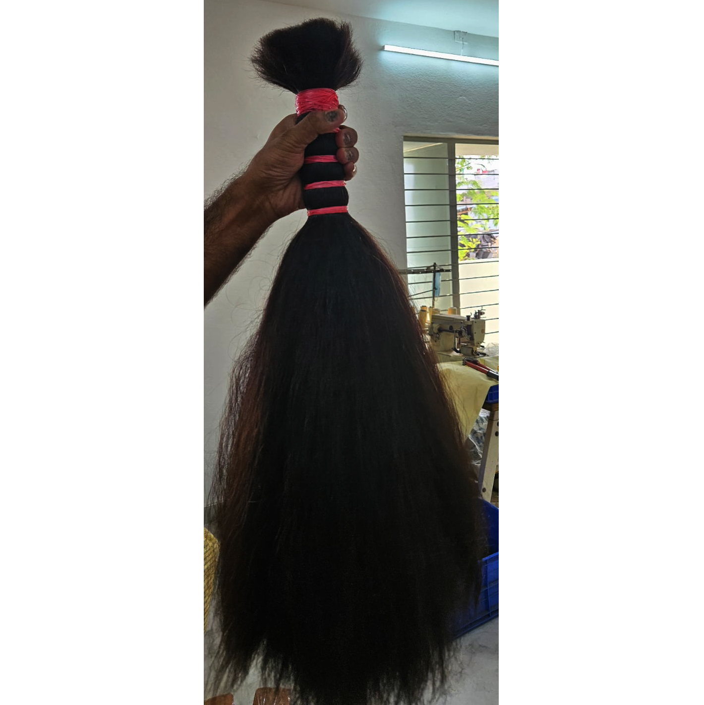  NON-Remy Double Drawn Hair